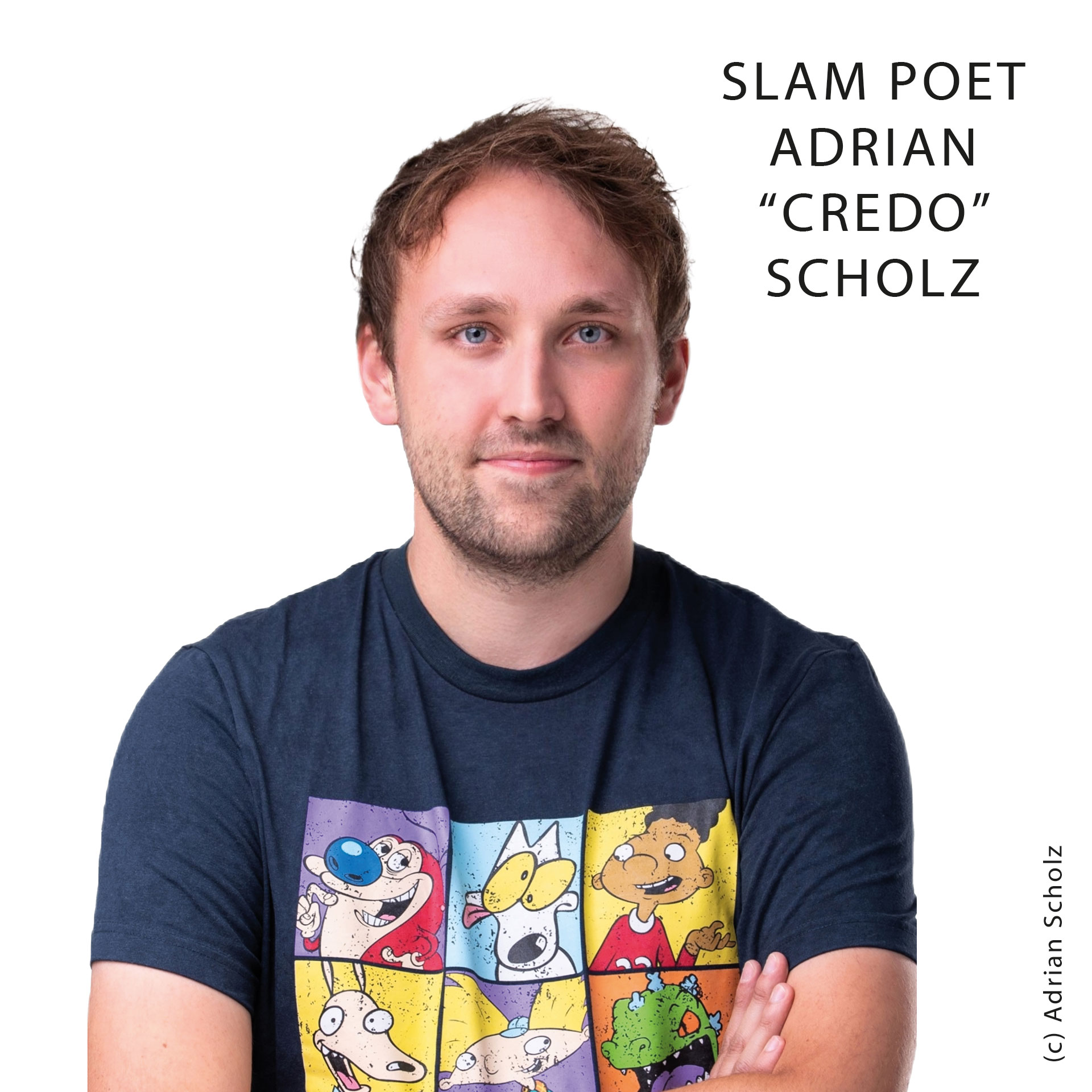 Poetry Slammer Adrian "Credo" Scholz - Slam Poet