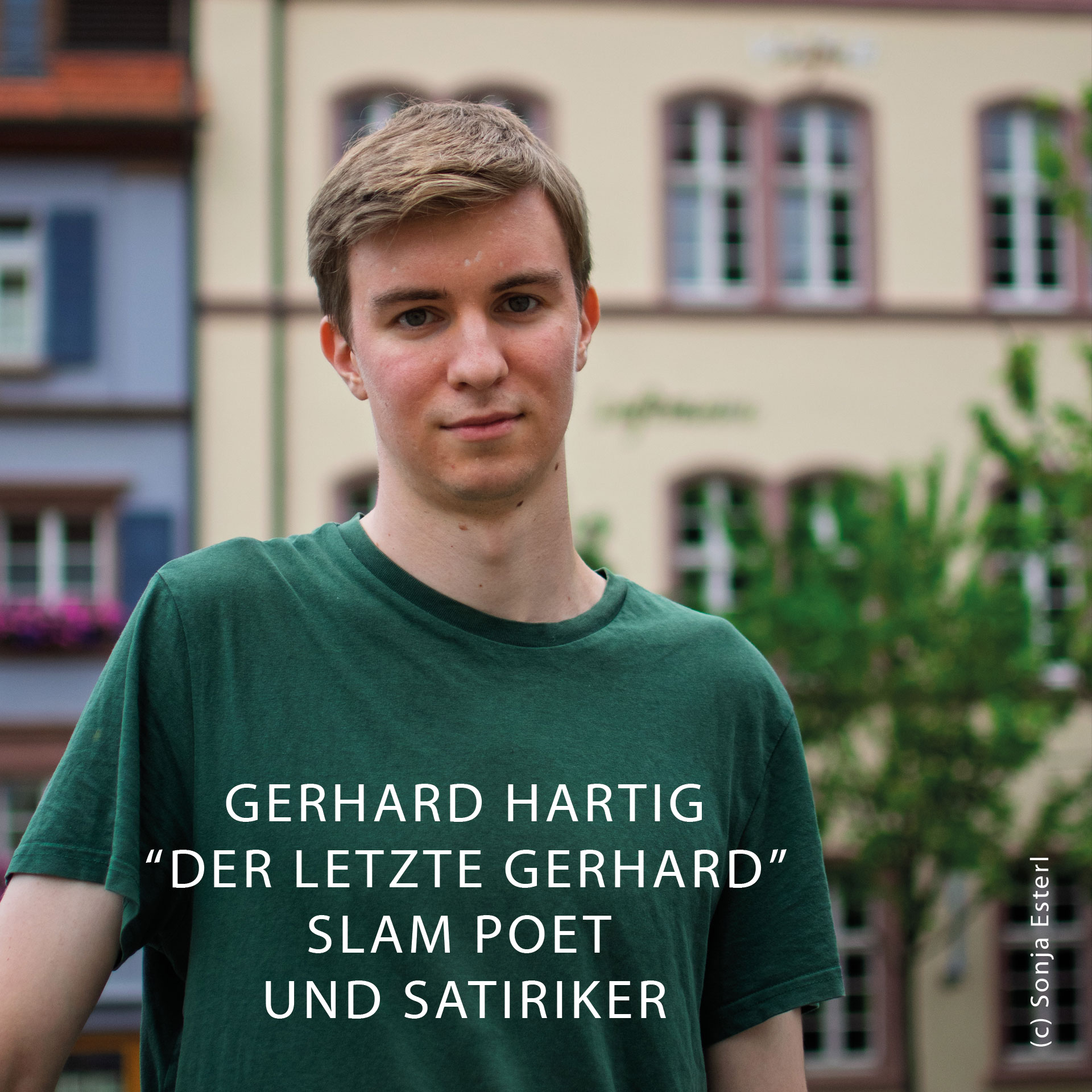 Satiriker und Poetry Slammer Gerhard Hartig alias "Der letzte Gerhard"
